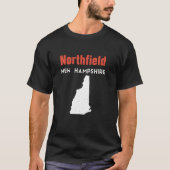 New Hampshire USA Staat America Travel Northfield T-Shirt (Vorderseite)