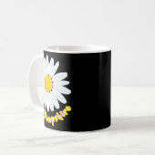 New Hampshire Vacation Flower Meadow Daisy Petals Kaffeetasse (Vorderseite Links)