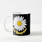 New Hampshire Vacation Flower Meadow Daisy Petals Kaffeetasse (Links)