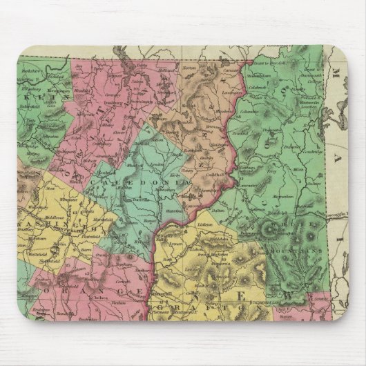 New Hampshire & Vermont 2 Mousepad (Vorne)