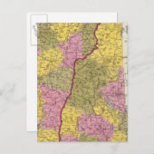 New Hampshire & Vermont Postkarte (Vorne/Hinten)