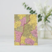 New Hampshire & Vermont Postkarte (Stehend Vorderseite)