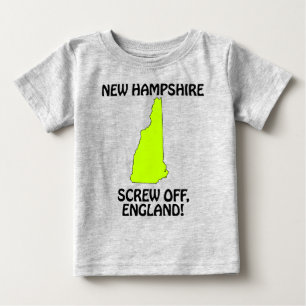 New Hampshire - Verpiss Dich, England! Baby T-shirt