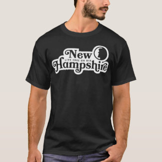 New Hampshire Vintag Live Free oder Die Mountain T-Shirt
