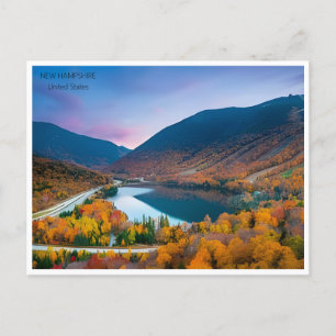 New Hampshire Vintage Travel America Postcard Postkarte