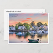 New Hampshire Vintage Travel America Postkarte (Vorne/Hinten)