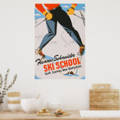 New Hampshire Vintage Travel Poster (Küche)