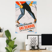 New Hampshire Vintage Travel Poster (Heimbüro)