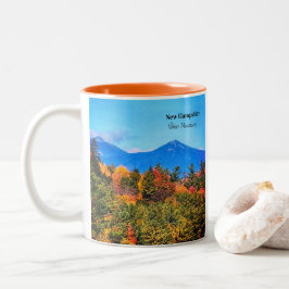 New Hampshire White Berge Zweifarbige Tasse