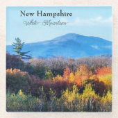New Hampshire White Mountains Glasuntersetzer (Vorderseite)