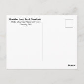 New Hampshire White Mountains Photographic Postkarte (Rückseite)