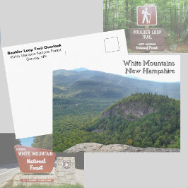 New Hampshire White Mountains Photographic Postkarte