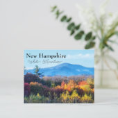 New Hampshire White Mountains Postkarte (Stehend Vorderseite)