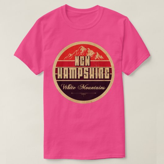 New Hampshire White Mountanins T-Shirt (Design vorne)