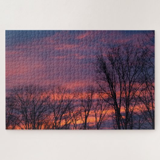 New Hampshire Winter Sky Puzzle (Horizontal)