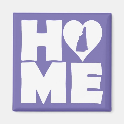 New Hampshire Zuhause Heart Staat Kühlschrankmagne Magnet (Vorne)