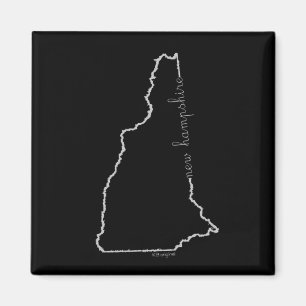 New Hampshire ZUHAUSE-Magnet Magnet