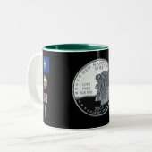 NEW HAMPSHIRE ZWEIFARBIGE TASSE (Vorderseite Links)