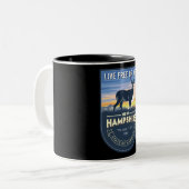 New Hampshire Zweifarbige Tasse (Vorderseite Links)