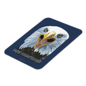New HampshireEagle Up Nah Magnet (Linke Seite)