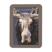New HampshireMoose Up Nah Magnet (Vertikal)