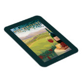 New HampshireWeinlandschaft Magnet (Rechte Seite)