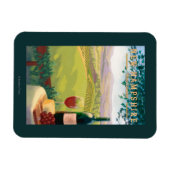 New HampshireWeinlandschaft Magnet (Horizontal)
