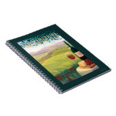 New HampshireWeinlandschaft Notizblock (Rechte Seite)