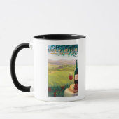 New HampshireWeinlandschaft Tasse (Links)