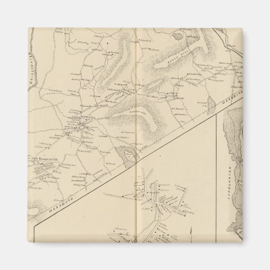 New Hampton, Belknap Co Magnet (Vorne)