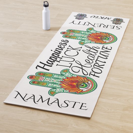 New Hamsa Hand Yoga Mat - Hübsch zurück Yogamatte (Beispiel)