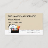 New Handyman Service Visitenkarte (Vorderseite)
