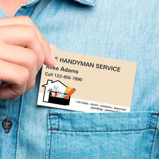 New Handyman Service Visitenkarte