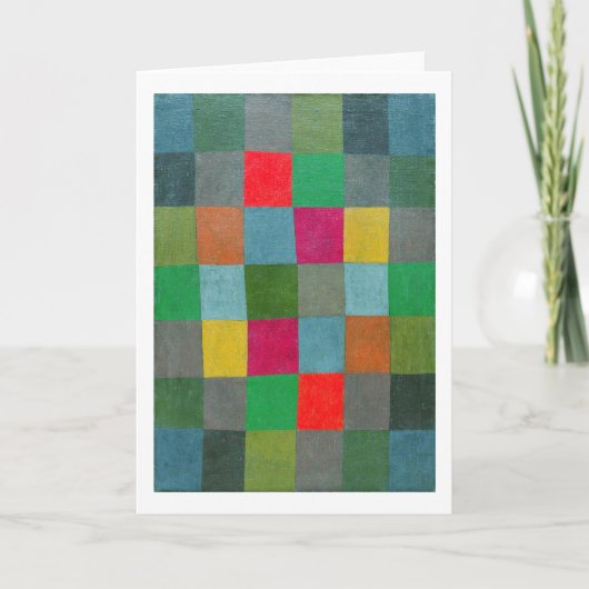 New Harmony, Paul Klee Karte (Vorderseite)