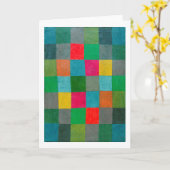 New Harmony, Paul Klee Karte (Gelbe Blume)