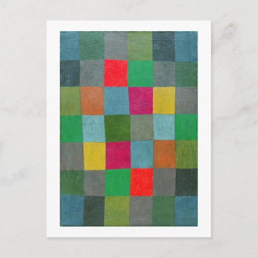 New Harmony, Paul Klee Postkarte (Vorderseite)