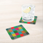 New Harmony, Paul Klee Rechteckiger Pappuntersetzer (Vor Ort)