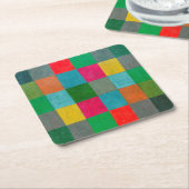 New Harmony, Paul Klee Rechteckiger Pappuntersetzer (angewinkelt)