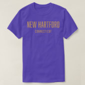 New Hartford Connecticut TShirt (Design vorne)