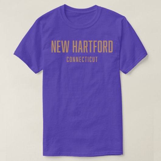 New Hartford Connecticut TShirt (Design vorne)