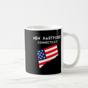 New Hartford Connecticut Usa Staat Amerika Reise Kaffeetasse