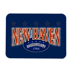 New Haven 1784 Magnet
