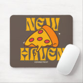 New Haven Apizza CT Connecticut Pizza Mousepad (Mit Mouse)