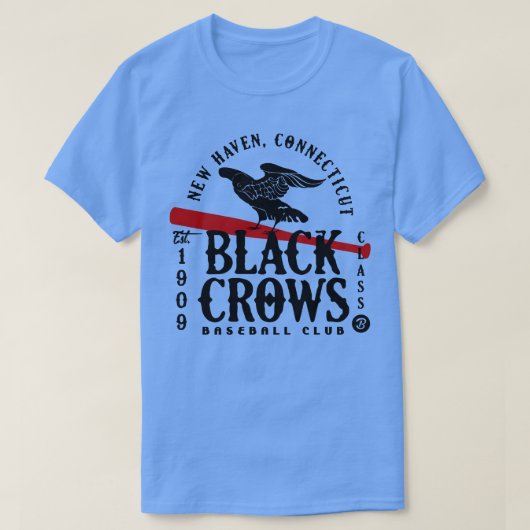 New Haven Black Crows T-Shirt (Design vorne)