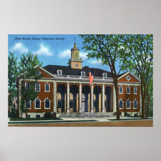 New Haven Colony Historical Society Poster (Vorne)