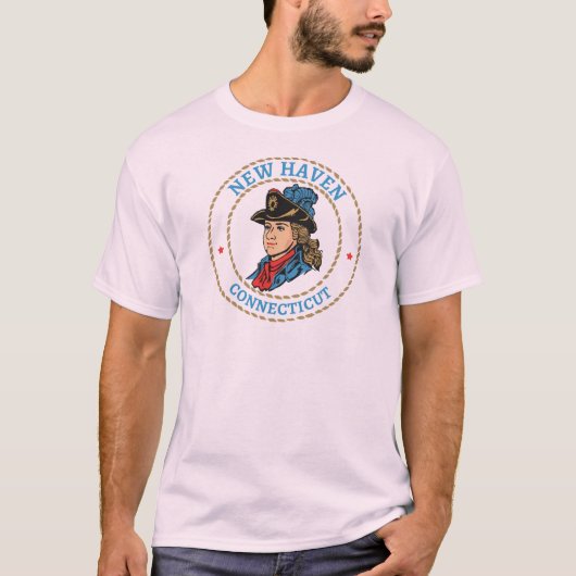 New Haven Connecticut Colonial T-Shirt (Vorderseite)