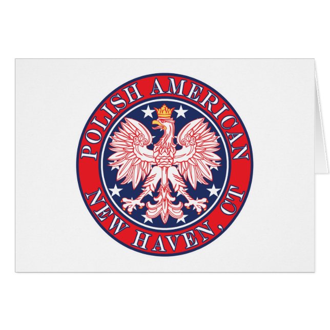 New Haven Connecticut Polnisch (Vorderseite (Horizontal))