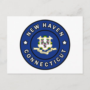 New Haven Connecticut Postkarte