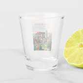 New Haven Connecticut Schnapsglas (Rückseite)