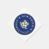 New Haven Connecticut Serviette (Ecke)